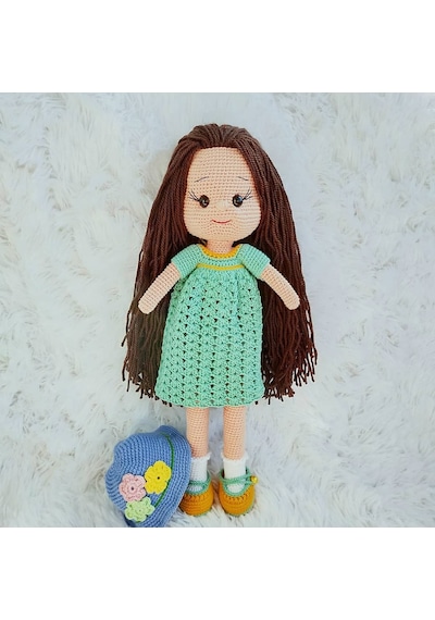 Amigurumi Organik Oyuncak Bebek 27