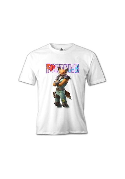 Fortnite - Fennix Beyaz Erkek Tshirt