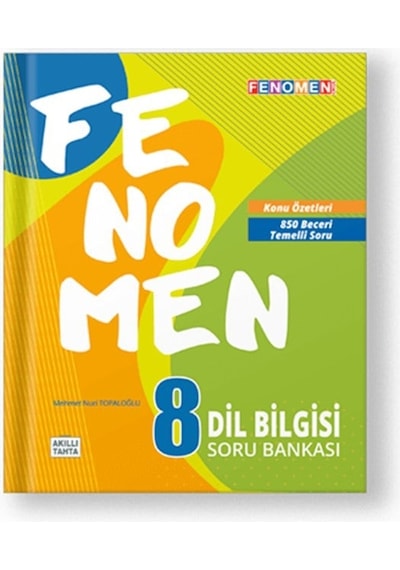 8. Sınıf - Fenomen Dil Bilgisi Soru Bankası - Gama Yayınları