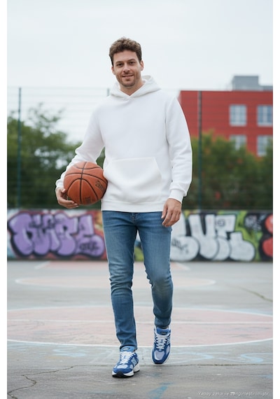 Buratti Erkek Sweat 5905281 Ekru Ekru