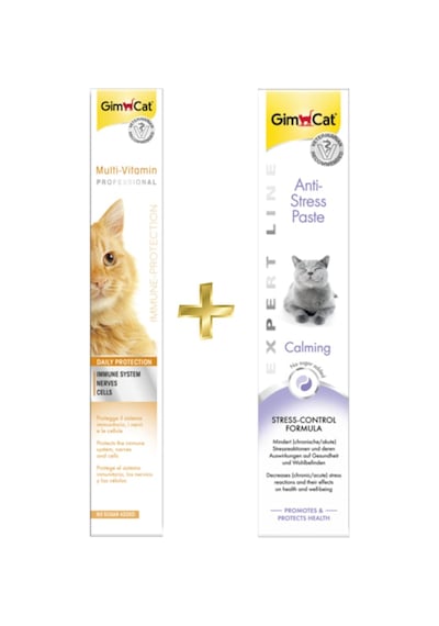 Gimcat Kedi Multivitamin Paste 100 G + Gimcats Paste 50 G