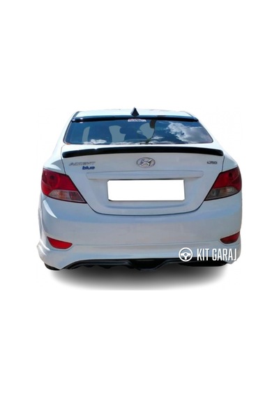 Hyundai Accent 2011-2019 Arka Ek Plastik Boyasız
