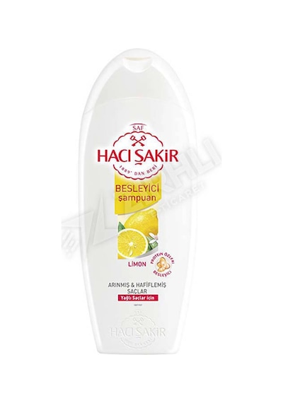 2 Adet Hacı Şakir Limon Yağlı Şampuan 500 Ml