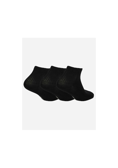 Skechers S192139-001 U SKX NoPad Mid Cut Socks 3 Pack Unisex Spor Çok Renkli Skechers S192139-001 U SKX NoPad Mid Cut Socks 3 Pack Unisex Spor Çok Renkli