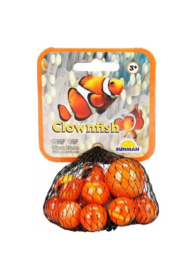 Misket Oyunu Geri Döndü Clownfish Turuncu Misket Seti