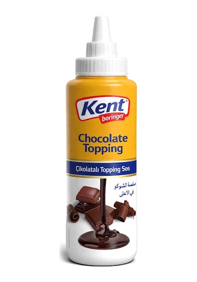 Kent Boringer Çikolatalı Ve Karamelli Topping Sos 300 Gr 2 Li Set