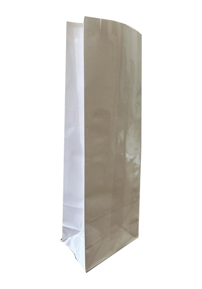 Laminelli Kraft Beyaz Kese Kağıdı Küçük Boy 20'li 10 x 30 CM