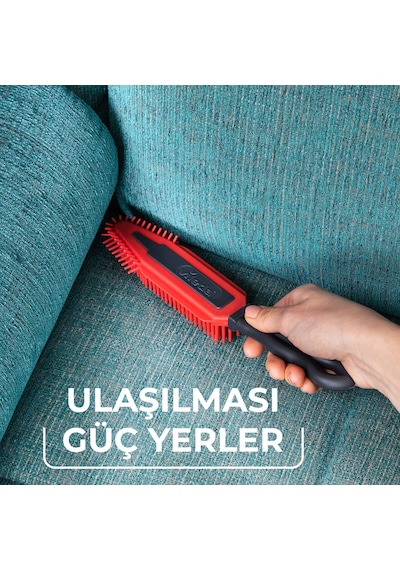 Vld0000000471 Vileda 8 Paket Pet Pro Elektrostatik Tüy Toplayıcı Fırça, Dar Alanlar İçin İdeal, Yıkanabilir, Uzun Ömürlü Vileda