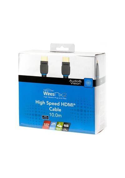 Techlink 710209 Hdmı Plug - Hdmı Plug Kablo 10Mt.
