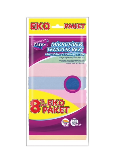 Mikrofiber Temizlik Bezi 8&apos Li 0