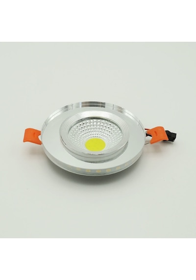 Aynalı Cam Altı Üstü Spot Cob Led Armatür Gün Işığı Cam - Metalik
