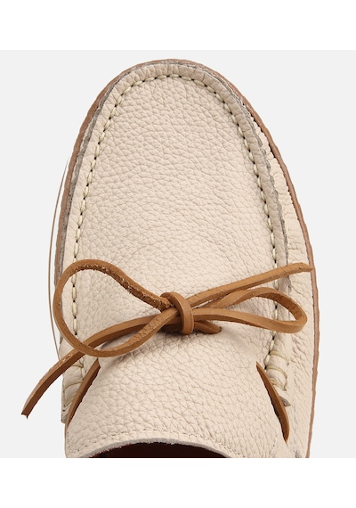 Hotiç Erkek Deri Bej Bağcık Detaylı Günlük Loafer 02ayh319390a310 02ayh319390a310