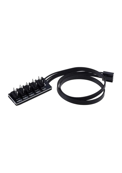 40cm 5li Fan Port Çoğaltıcı Kart Cpu Soğutucu Güç Hub Uzatma Genel