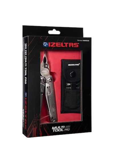 İzeltaş Multi Tool Pro 15 Fonksiyonlu 180 Mm Çok Amaçlı Pense Çakı Seti Belirtilmemiş