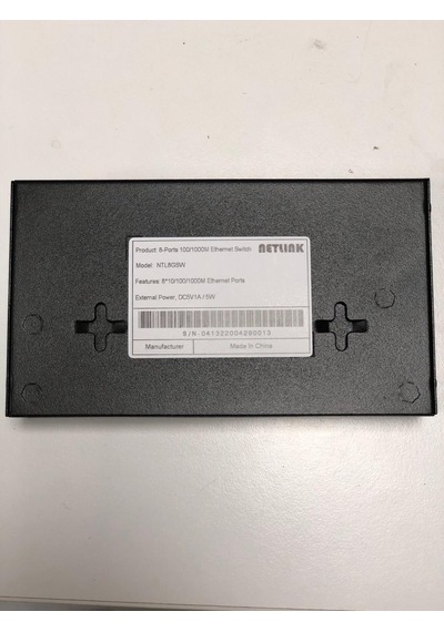 Netlink Ntl8Gsw 8 Port Gigabit Metal Kasa Switch