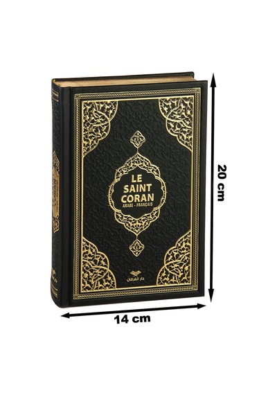 Fransızca Mealli Kuran - Siyah
