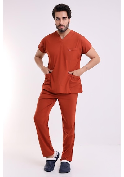 Bflex Soft Yarasa Kol Takım - 6426 Kiremit-7071