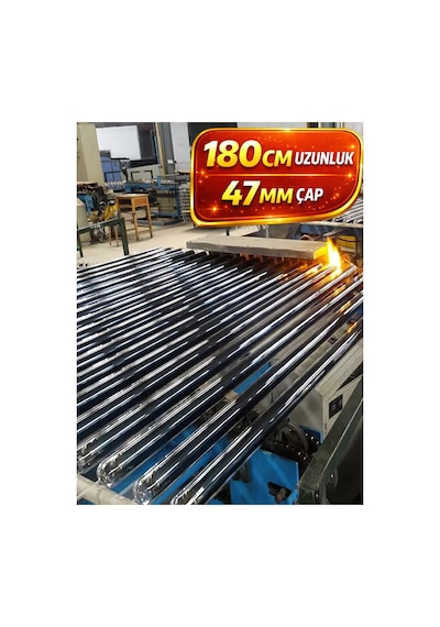 Solar 18x Vakum Cam Tüp Paketi 180cm Güneş Enerjisi Camı
