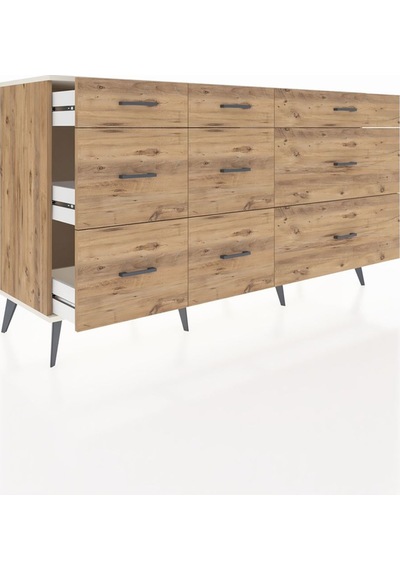 Kronos Konsol 9 Çekmeceli 176x59x99 Çam-aytaşı/çam Aytası/atlas Çam - Atlas Çam Kronos Konsol 9 Çekmeceli 176x59x99 Çam-aytaşı/çam Aytası/atlas Çam - Atlas Çam