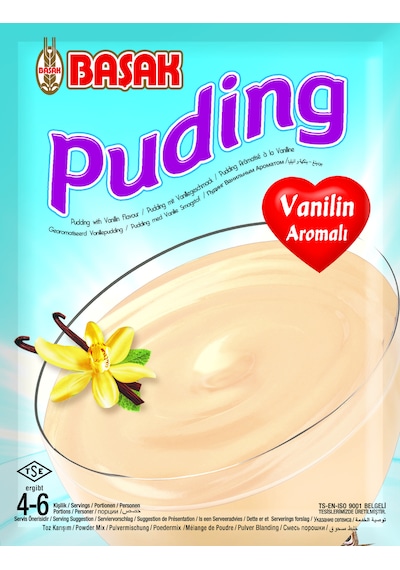 Başak Puding Vanilyalı 130 Gr. X 3 Adet