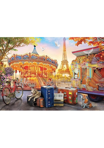 Art Puzzle Lunapark, Paris 2000 Parça Puzzle
