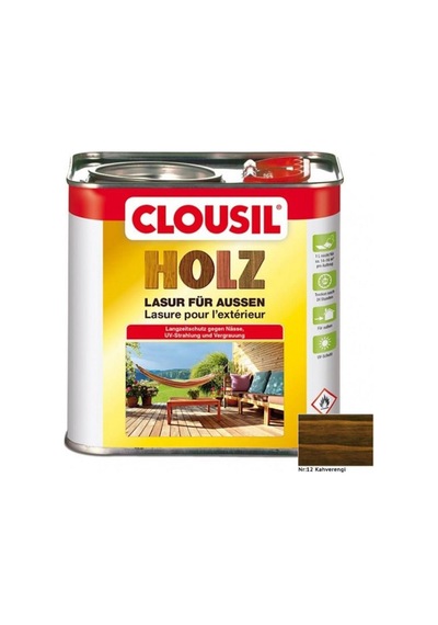 Solvent Bazlı Ahşap Koruyucular 2,5ltclou Nr.12 Kahverengi Slv Bazlı Ahş.koruyucu 2,5lt-4664