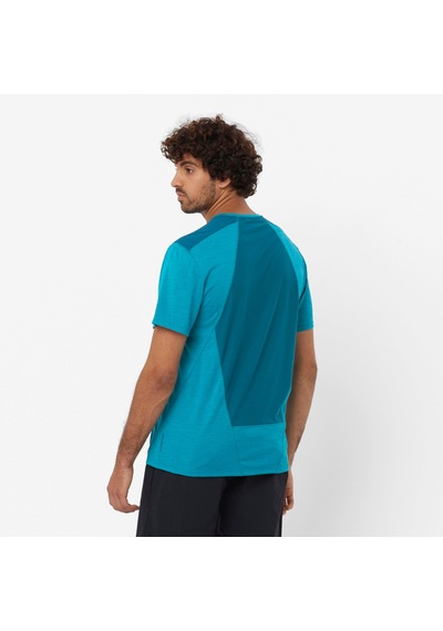 Salomon Outlıne Erkek Tişört Deep Dıve Lc2234300 Mavi