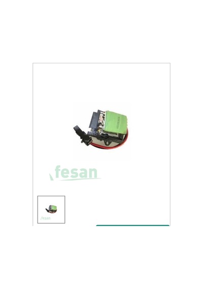 Kalorifer Rezistansı Renault Clio Iı Hb 1.2-1.4 16v Kangoo 1.2-1.4 16v 1998-2016 Fan Moto