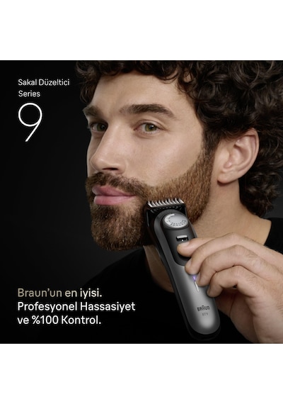 Braun Sakal Düzeltici Series 9, +7 Berber Ekipmanları, 52 Uzunluk, Problade, Bt9520