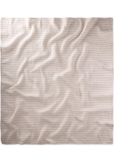 Cigit Naturel Battaniye 90x100cm Bej Kalın Çizgili Bej Kalın Çizgi