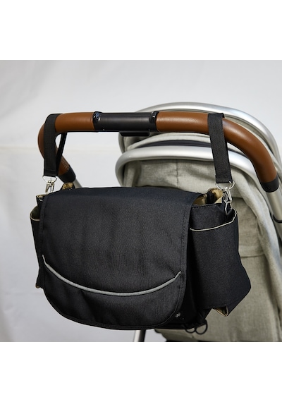 Bye Bye Stroller Bag Bebek Arabası Düzenleyici Çanta Siyah