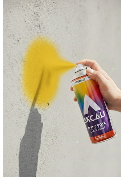Sprey Boya Akçalı Alüminyum,ahşap,plastik,demir,metal Sprey Boyama 400 Ml 317 Taksi Sarısı