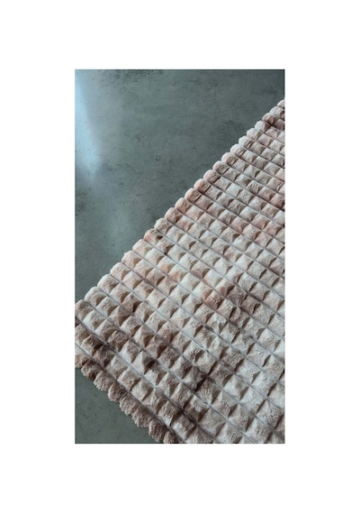 Yıkanabilir Yumuşak Peluş Post Shaggy Çocuk Odası Oturma Odası Salon Mutfak Halısı Diamante Batik Vizon