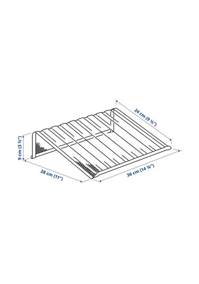 Ikea Drönjöns Laptop Desteği, Beyaz