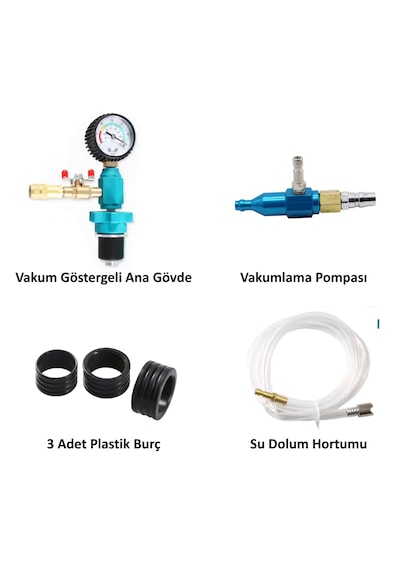 Radyatör Sistemi Vakumlama - Hava Alma Ve Su Dolum Cihazı