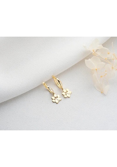 925 Ayar Pati Küpe Kişiye Özel Pati Küpe.rose.gold.rodaj Gümüş 14957359