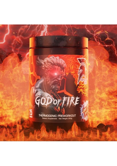 Centurion Labz God Of Fire Thermo Ripped Pump Preworkout - Yohımb