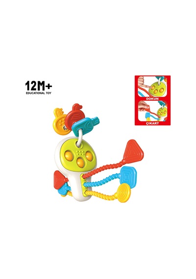 Egıtıcı Poppıtlı , Cırcırlı, Bebek Anahtarlıgı