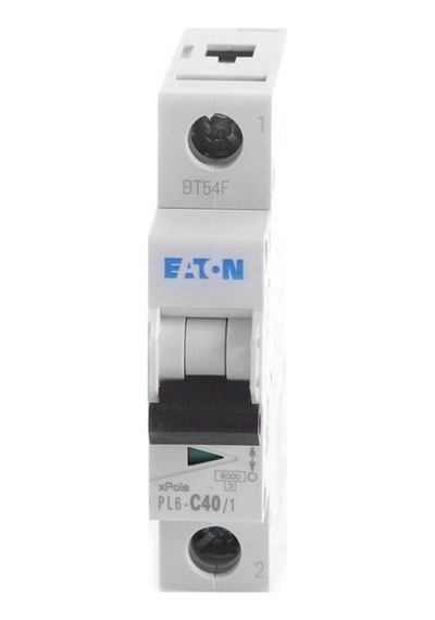 Eaton 286537 Minyatür Devre Kesici - 6ka - C Eğrisi - 1x40a