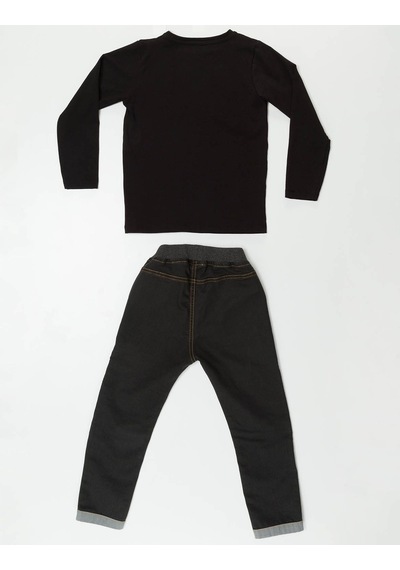 Denokids Mushi Ufo Denim Erkek Çocuk Takım Çok Renkli Denokids Mushi Ufo Denim Erkek Çocuk Takım Çok Renkli