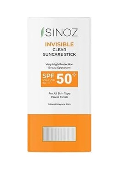 Sinoz Nemlendirici Şeffaf Stick Güneş Kremi Spf50+ 15 Gr