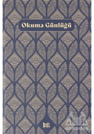 Okuma Günlüğü (Motifli - Lacivert)