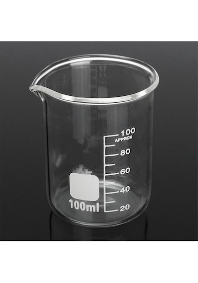Cam Beher Seti 3 Parça, 1'er Adet 50ml, 100ml Cam Beher & Baget