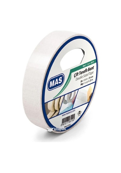 Mas 2614 Çift Taraflı Bant 38 Mm x 25 M