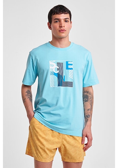 Lescon Erkek Kısa Kollu T-shirt 25y-1167 Mavi
