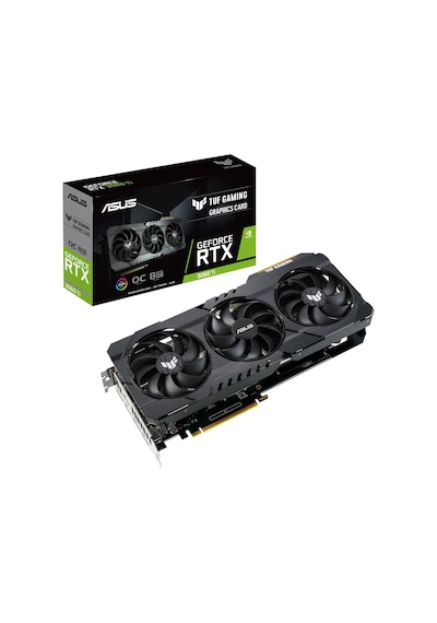 Asus NVIDIA GeForce RTX 3060 Ti TUF Gaming OC TUF-RTX3060TI-O8G-GAMING 8 GB GDDR6 256 Bit Ekran Kartı