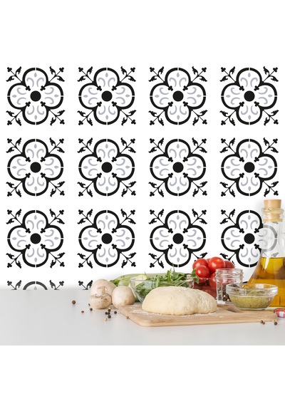 Kendinden Yapışkanlı Fayans Kaplama Pvc Karo Solo Fas Desen 60x120 Cm 1 Adet 0,72 M2