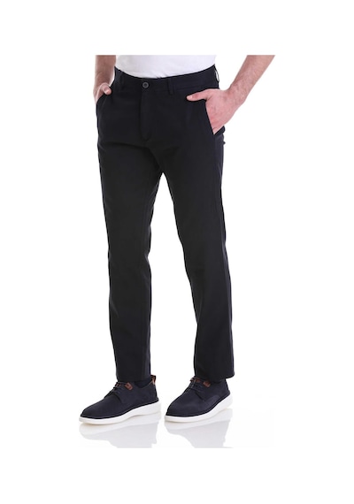 Classics Men Avasar Erkek Lacivert Regular Fit Keten Pantolon-7230 Lacivert