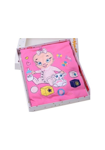 Mixoyuncak Ninni Söyleyen Çocuk Battaniyesi Pembe 90 X 80 Cm Pembe