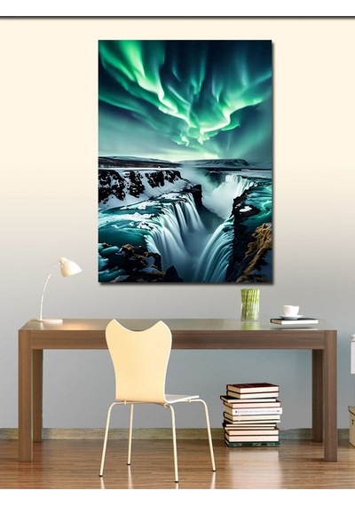 Kanvas Tablo Kuzey Işıkları 50cmx70cm